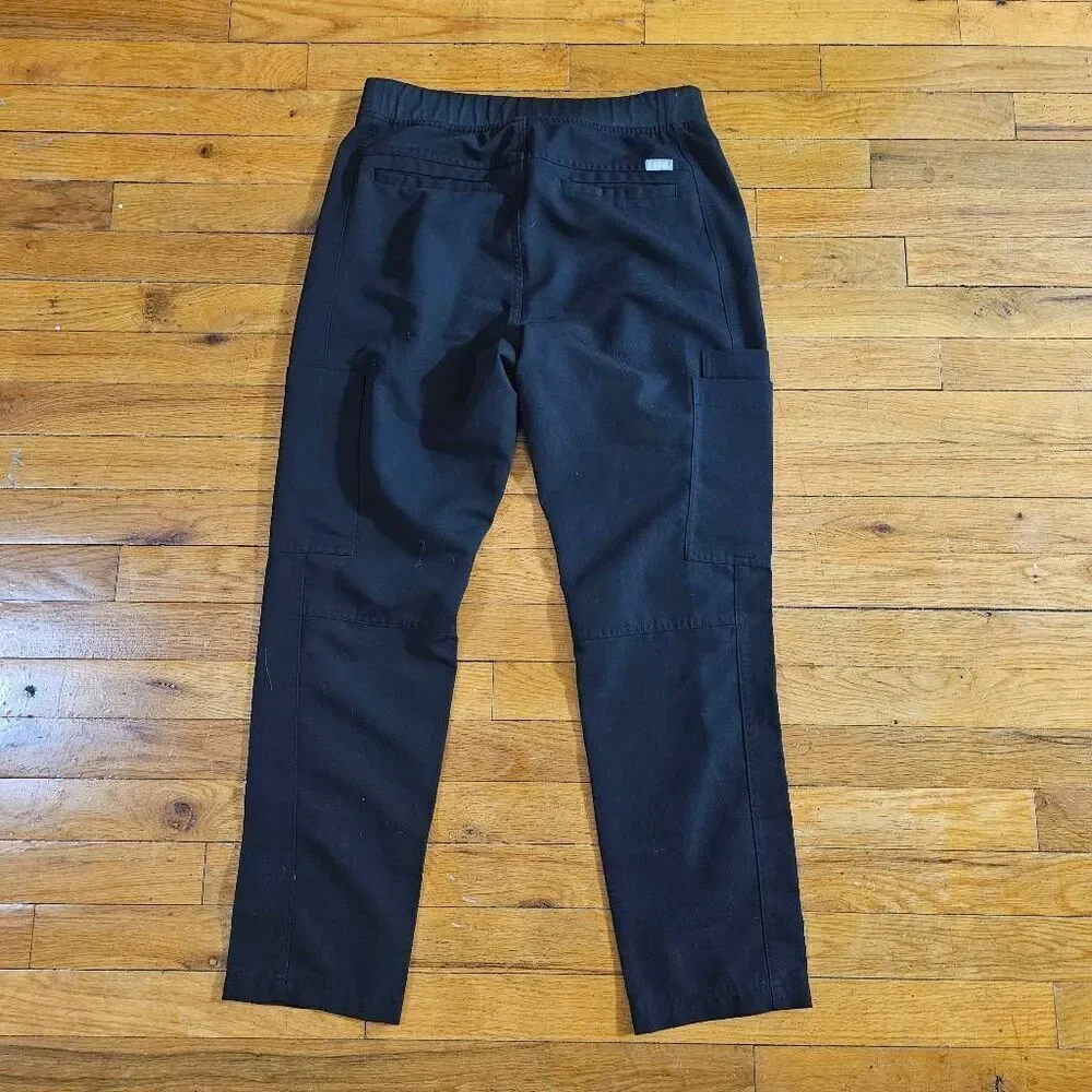 Figs Mens Small Blue Axim Cargo Technical Scrub Pants